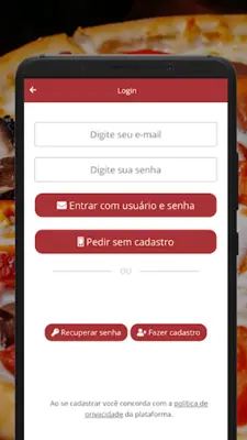 Pizzaria Beija Flor android App screenshot 3